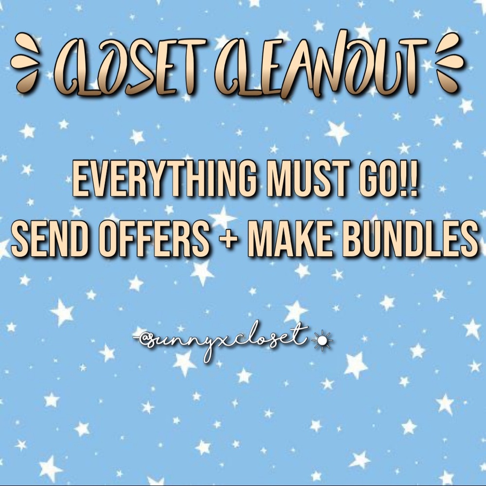 🔴CLOSET CLEANOUT!!!